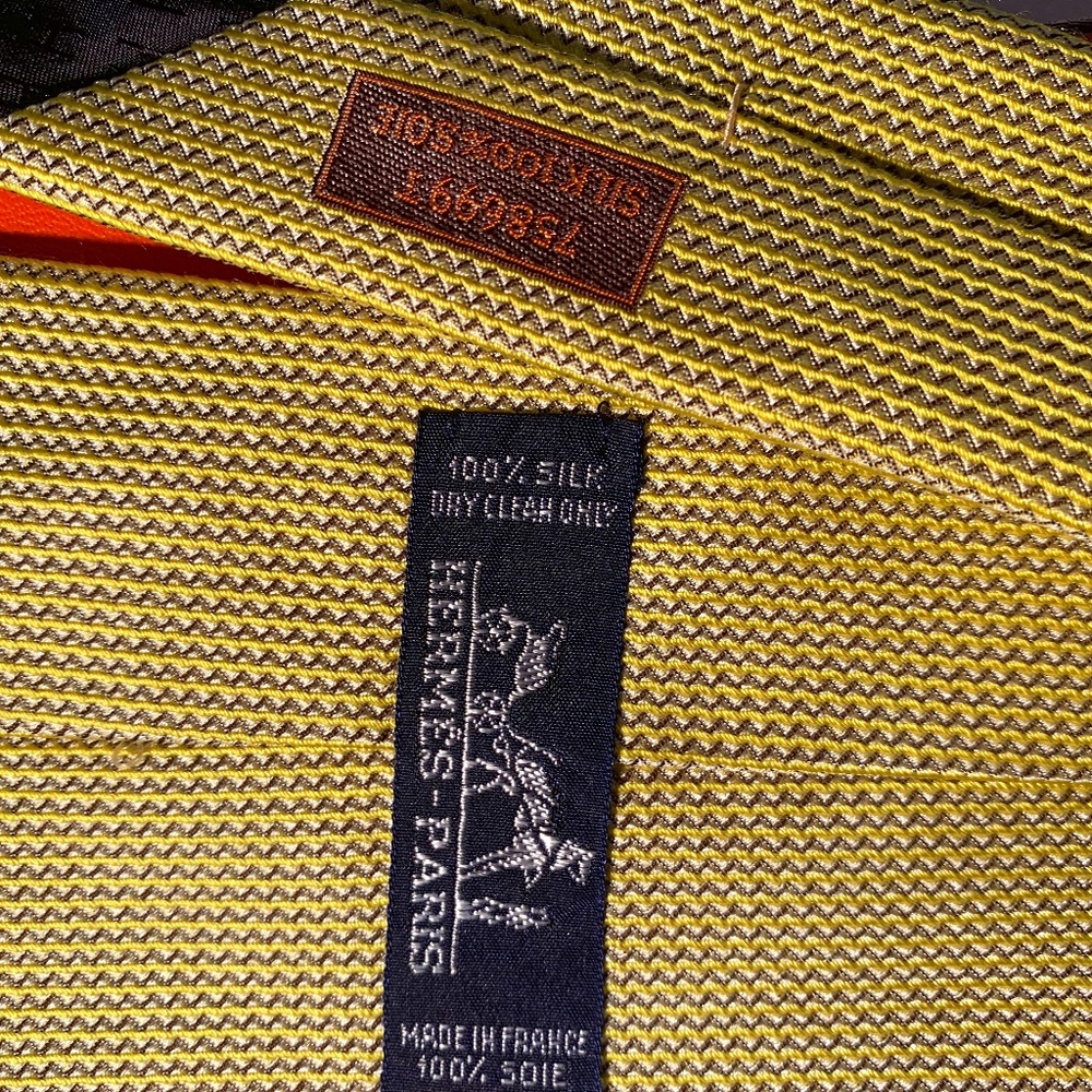Hermès Silk Tie